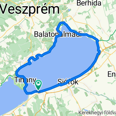 Kiss Ernő utca 10, Zamárdi - Rákóczi utca 40, Zamárdi