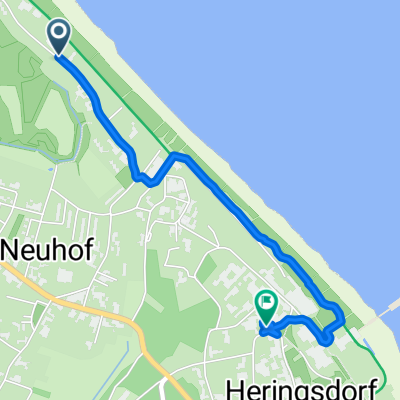 Maxim-Gorki-Straße 47C, Heringsdorf nach Seestraße 5, Heringsdorf