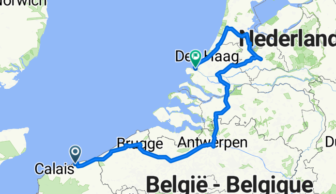 Loon-Plage to Hoek van Holland