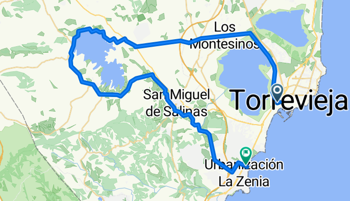 Torrevieja to Orihuela