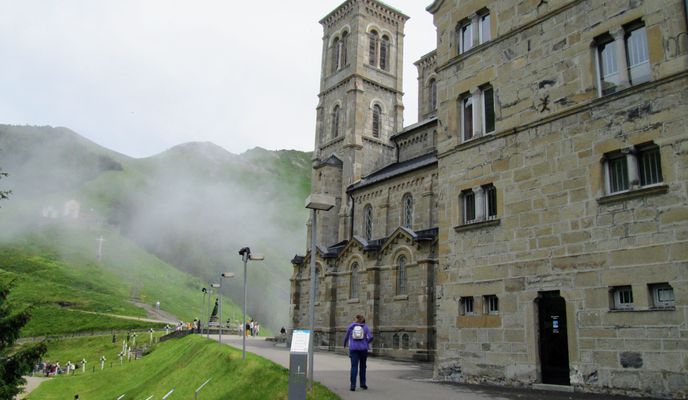 Photo 1 of the Bikemap route "ALTO DEL SANTUARIO DE NOTRE-DAME DE LA SALETTE (por Corps)"