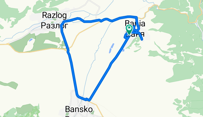 1901 42, Баня to 1901 42, Баня