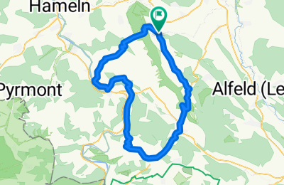 Route in der Bikemap App öffnen