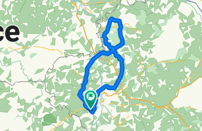 Route in der Bikemap App öffnen