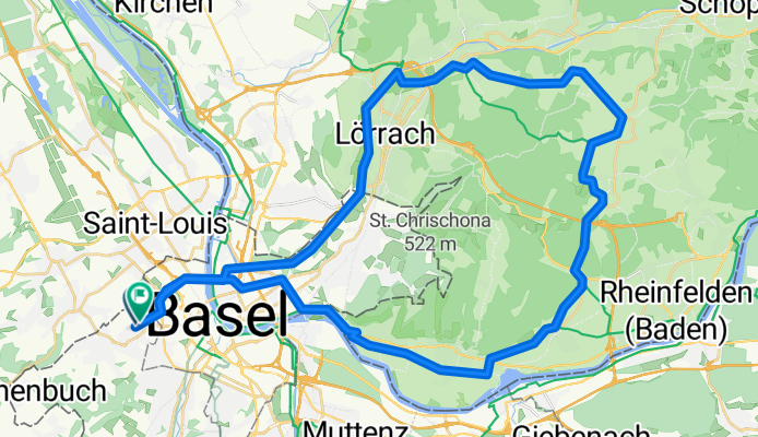 Baselmattweg 120, Allschwil nach Baselmattweg 152, Allschwil