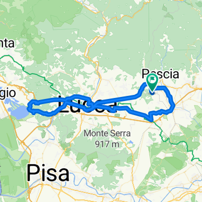 Pescia-Lucca-La Piagetta-Lucca-Pescia