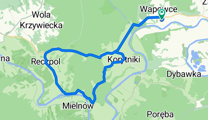 2012/2  Wapowce - Korytniki - Reczpol