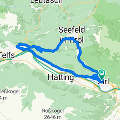 Zirl - Seefeld - Ober Pettnau - Zirl