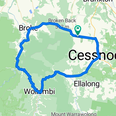 Harrigan's - Wollombi - Cessnock loop