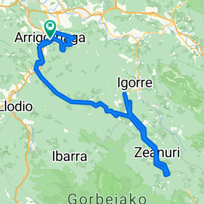 Arrigorriaga-Zeberio-Presa Undurraga-Zaratamo-Arrigorriaga CLONED FROM ROUTE 373077