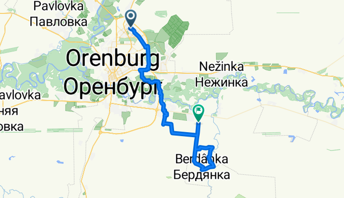 Recovered Route