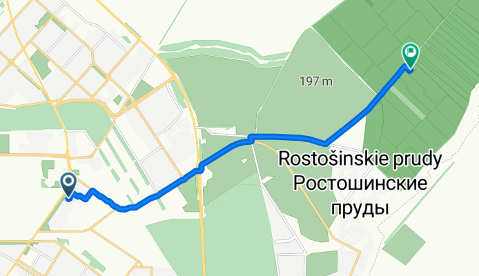 проспект Победы, 158, Оренбург до Садовая улица, Оренбург