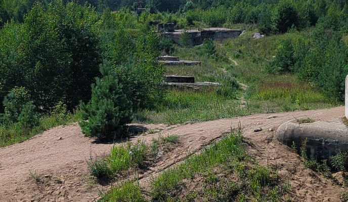 Photo 1 of the Bikemap route "Красная Горка"
