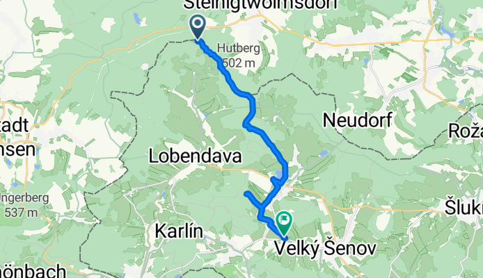 20240721 Nordkap - Lipová u Šluknova pěšky
