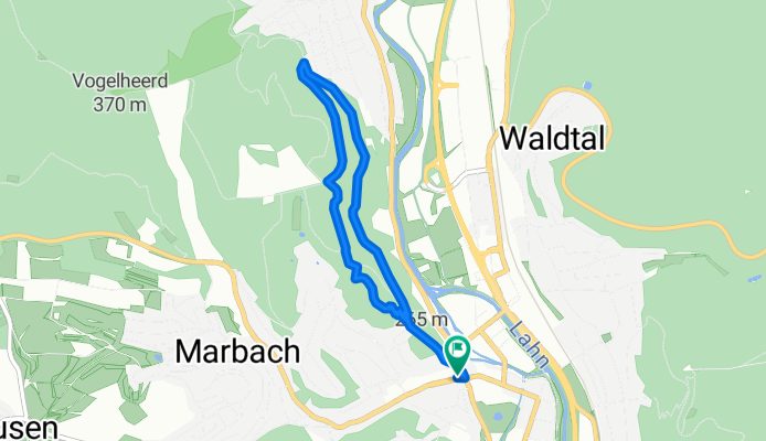 Oberhalb der Lahn zur Kirchspitze