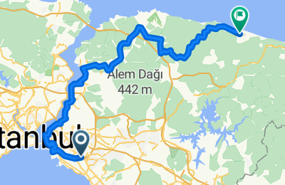 Route in der Bikemap App öffnen