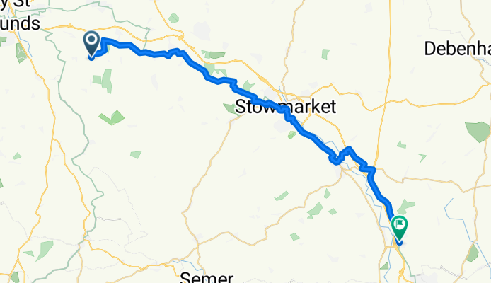 Bennet Arms to Claydon