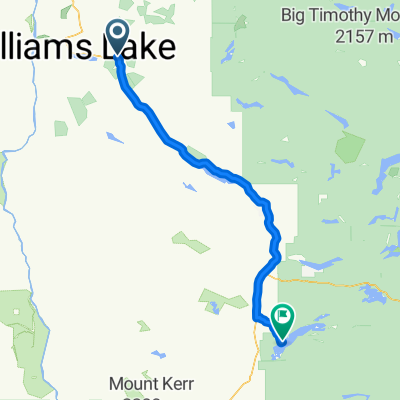 7/04: 150 Mile House to Green Lake