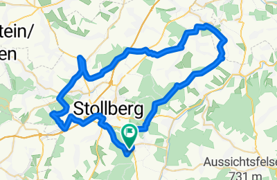 Route in der Bikemap App öffnen