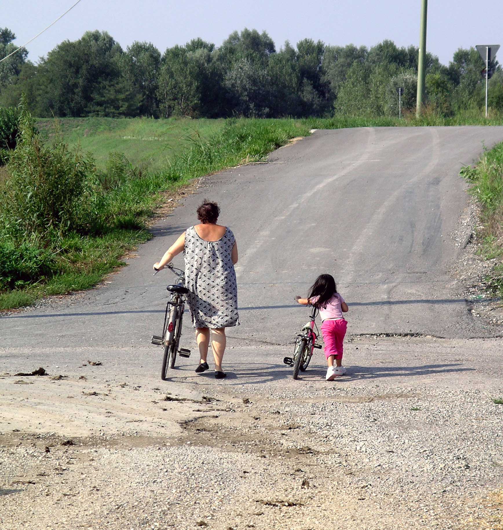 Hebe Bild 7 entlang der Bikemap-Route "AA6 anello Parma- Brescello-Colorno" hervor