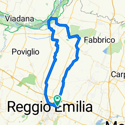 2 Oct Route Reggio Emilia to river Po