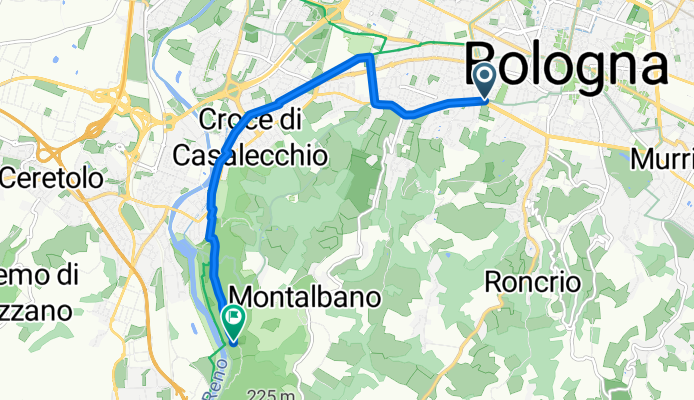 Robbie's Parco Talone easy ride with the kids