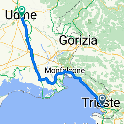 7. etapa Triste - Udine