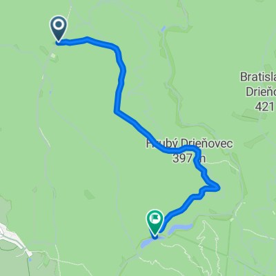 MTB: Kačín - Rotunda (okolo Hrubého Drieňovca)