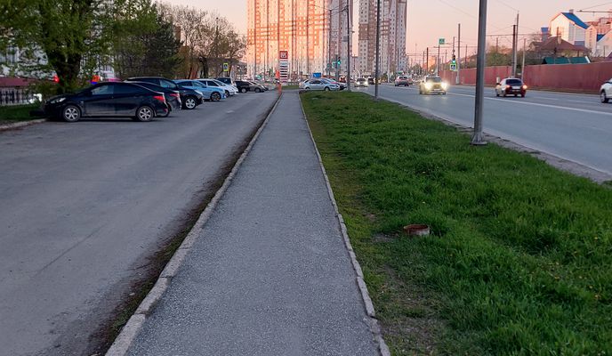 Photo 1 of the Bikemap route "Вечерняя покатушка до Нижних Мулов и обратно"