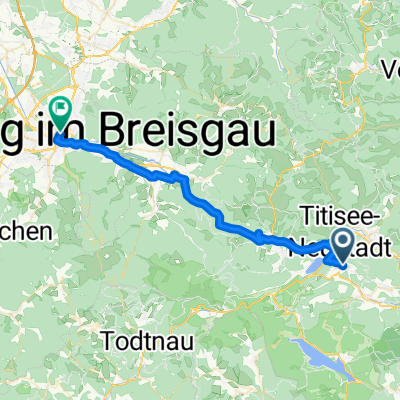 02 Saig Hotel Hochfirst - Freiburg Bahnhof