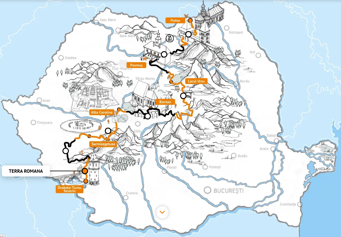 Via Transilvanica - Terra Romana