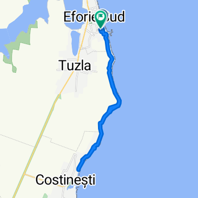 Drum pe langă Marea Neagră, România (Tuzla - Costinești - Olimp si retur)