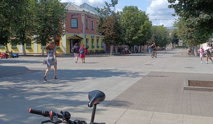 Foto 2 der Bikemap-Route "От улица Воскова 1Б, Гатчина до улица Перегудова 15, Гатчина"