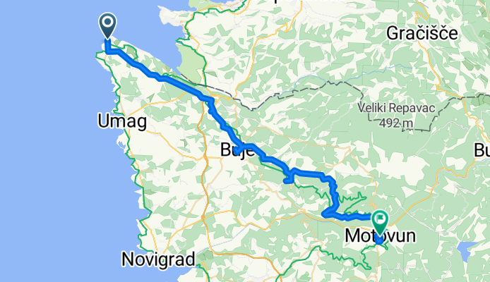 2.Ruta Fusion Spa-Čano: Parenzana