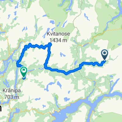 Myrdal - Voss - Eksingedalen - Dale CLONED FROM ROUTE 407891