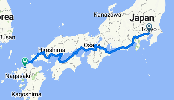 Tokyo - Fukuoka 2012