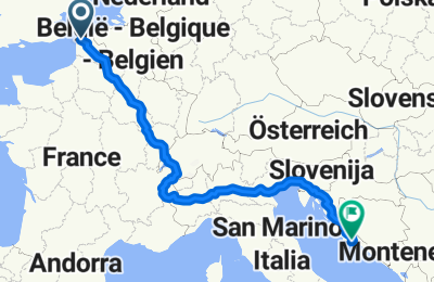 Route in der Bikemap App öffnen