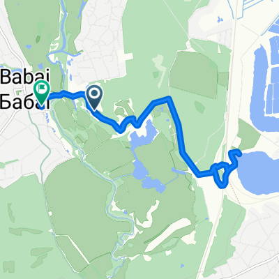 Бабаи Безлюдовка водохранилище
