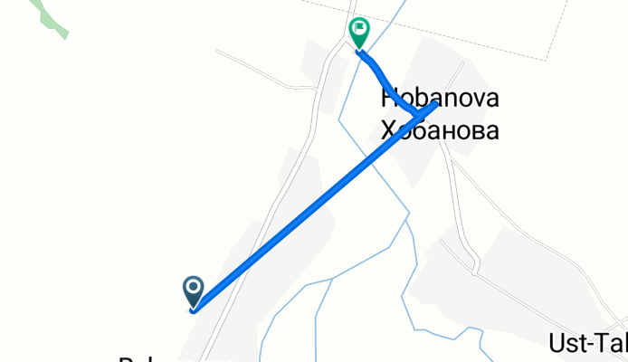 Спортивный маршрут