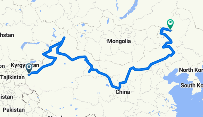环行中国（喀什-呼伦贝尔）
