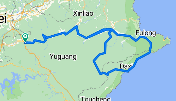 石碇-雙溪雙泰產業道路-福隆