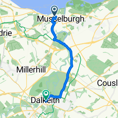 118 North High Street, Musselburgh to 110A High Street, Dalkeith