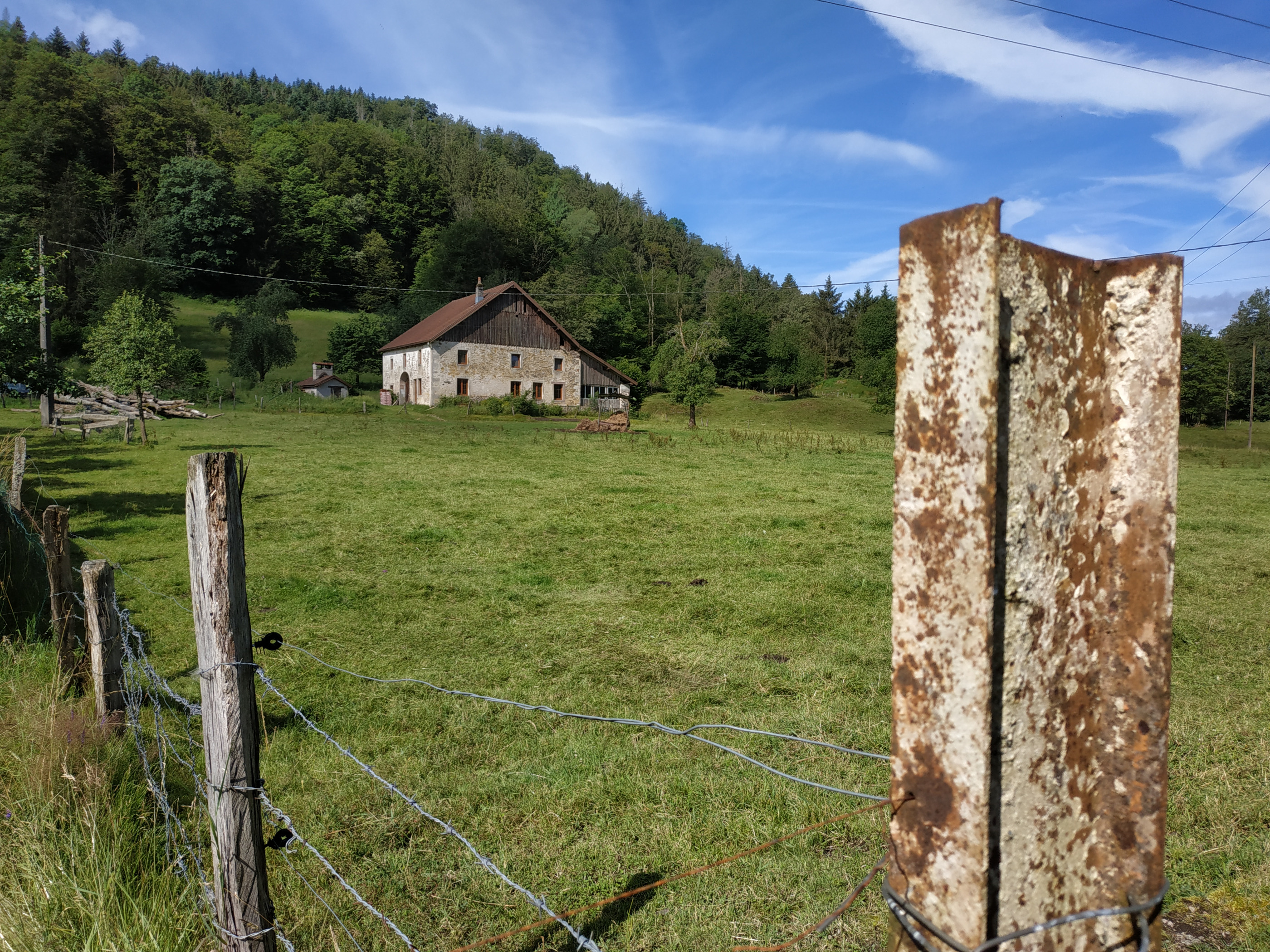 Épinal nach Saint-Maurice-sur-Moselle und Moselquelle