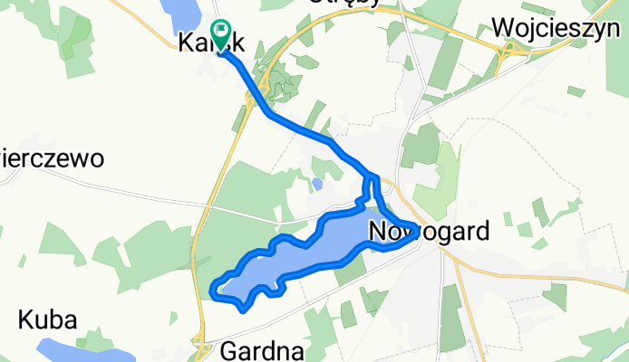 Karsk 35A, Nowogard до Karsk 35A, Nowogard