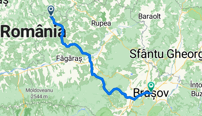 Apendice Bradeni - Sercaia - Paltinu - Holbav - Brasov