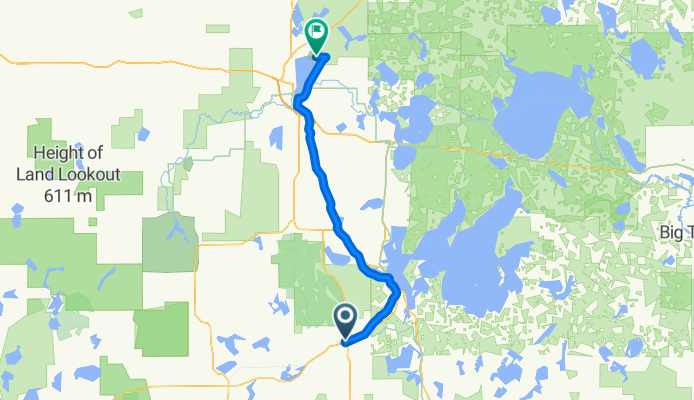 Day1 Bemidji to Akeley Aug6