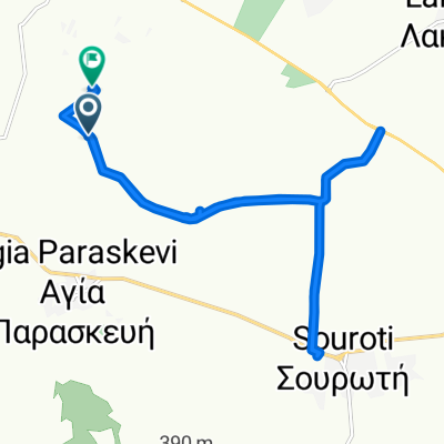 От Οdos xoris onomasia, Thessaloniki до Οdos xoris onomasia, Thessaloniki