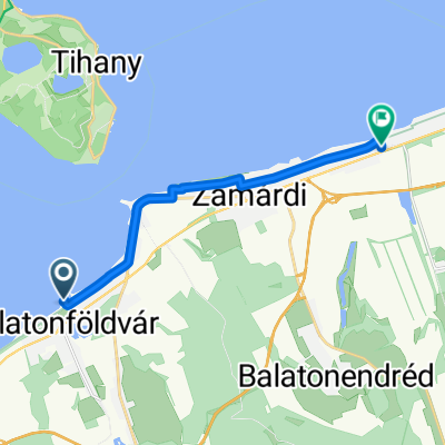 Somogyi Béla utca 1, Balatonföldvár - Orgona utca 2, Zamárdi