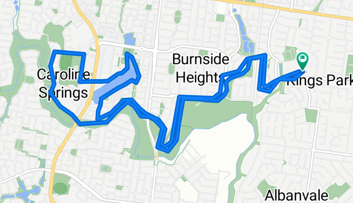 Kings Park to Caroline Springs 