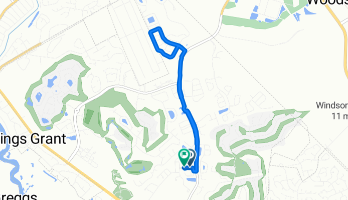 East Cat Tail Pond Road 8943, Summerville to East Cat Tail Pond Road 8925, Summerville
